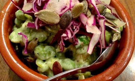 Food temple salad